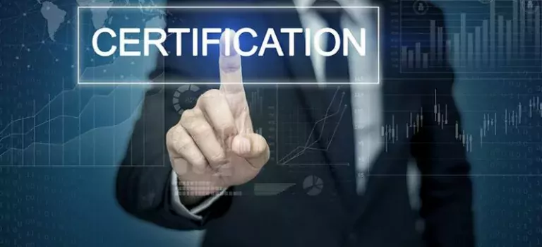 Certification, demandez la certification https://www.